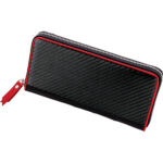 TRD  Carbon Long Wallet Red