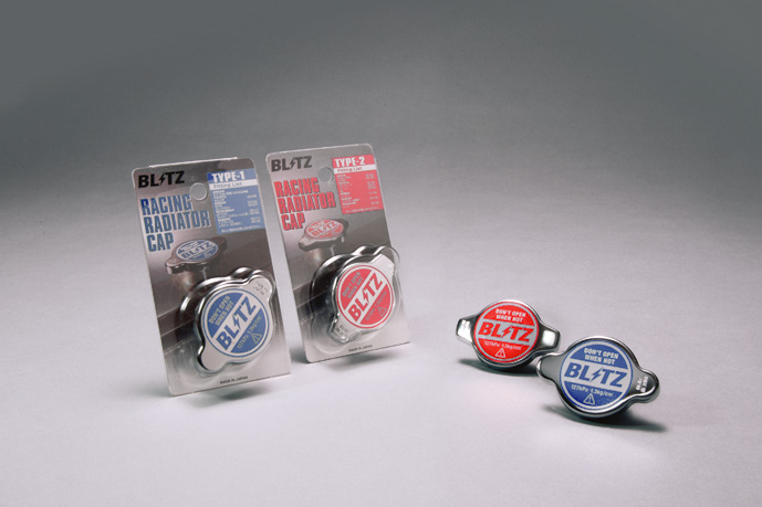 Blue Radiator Cap Racing radiator cap Blue – stoppie