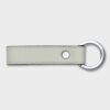 Leather Key Ring (White)