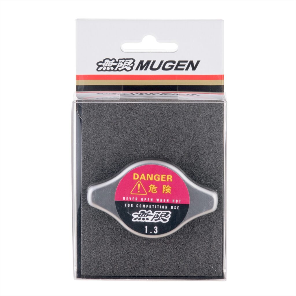 JDM 1.3bar High-Pressure Radiator Cap – 9mm Mugen Racing Style In Black