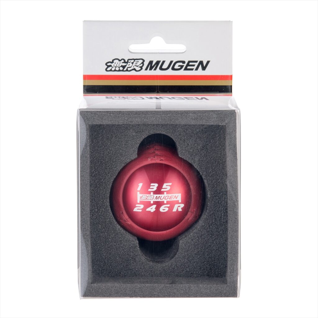 Mugen Leather Shift Knob stoppie international