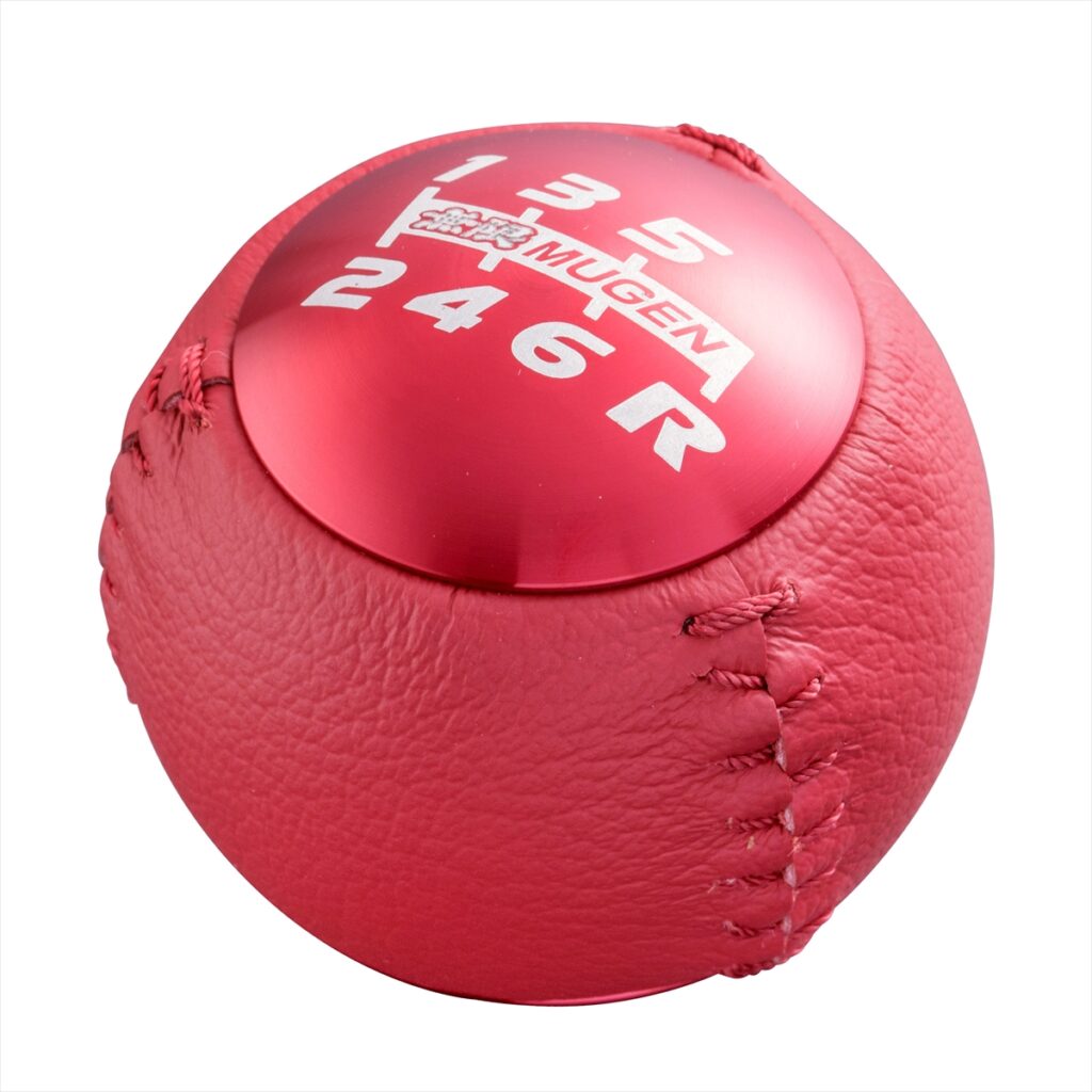 Mugen Leather Shift Knob stoppie international