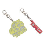 TRD Reflective key chain (2 types set)