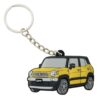 PVC Rubber Keychain Crosby