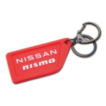 Nissan NismoRubber logo key ring red